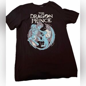 The Dragon Prince Two Princes Netflix t shirt Size Medium NWOT
